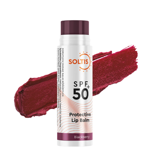 Soltis Renkli Dudak Nemlendiricisi SPF50+ Böğürtlen 5 gr