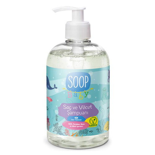 Soop Baby Saç ve Vücut Şampuanı 500 ml