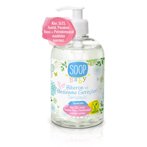 SOOP Biberon ve Beslenme Gereçleri Temizleyici 500 ml