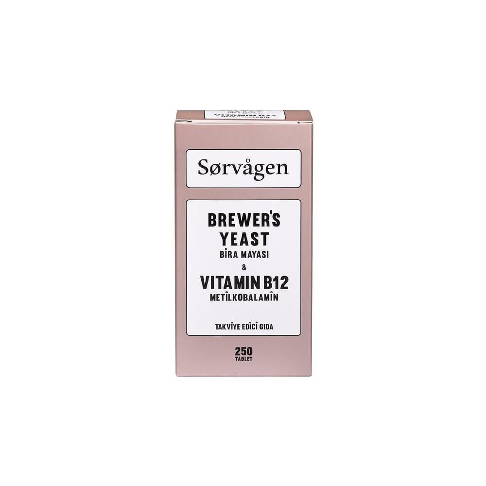 Sorvagen Brewer\'s Yeast Vitamin B12 250 Tablet