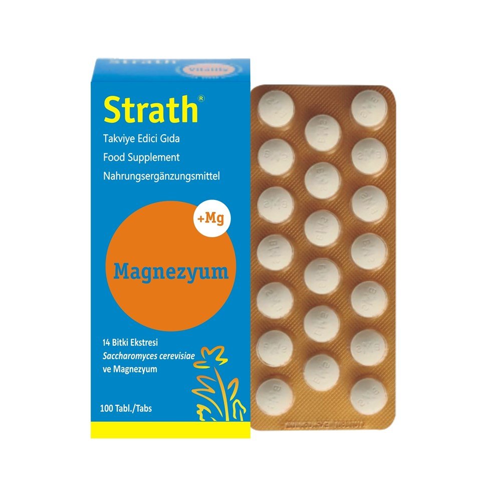 Strath Magnesium 100 ტაბლეტი