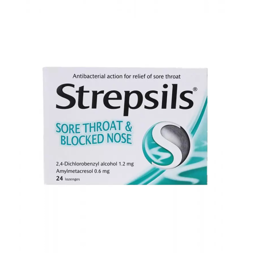 Strepsils Herbal Mentollü Boğaz Pastili 24 Pastil