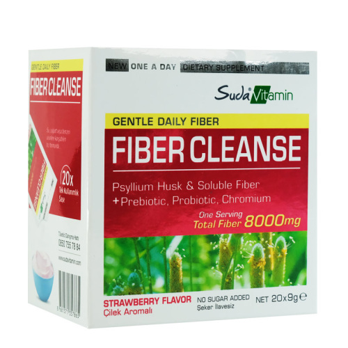 Suda Vitamin Fiber Cleanse Takviye Edici Gıda 20 Saşe