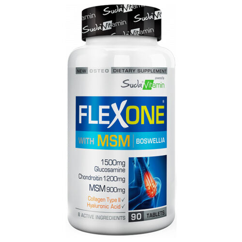 Vitamin Flexone 90 Tablets in Water