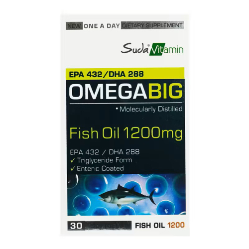 Suda Vitamin OmegaBig 30 Yumuşak Kapsül