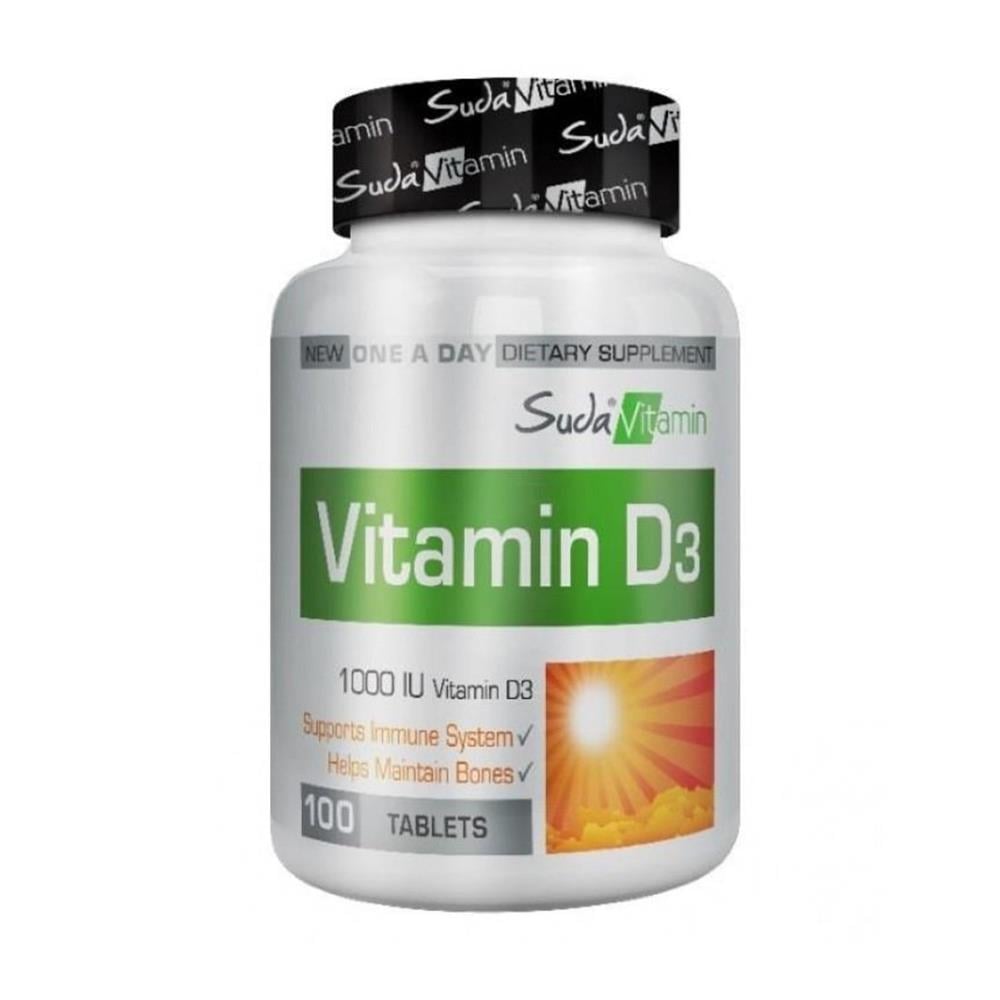 Vitamine dans l\'eau Vitamine D3 1000 UI 100 Comprimés