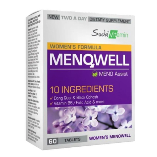 Suda Vitamin Womens Formula Menowell 60 Tablet