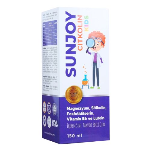 Sunjoy Citkolin Kids Takviye Edici Gıda 150 ml