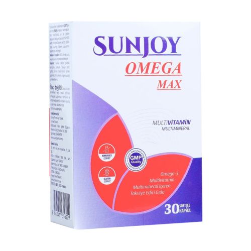 Sunjoy Omega Max Takviye Edici Gıda 30 Kapsül