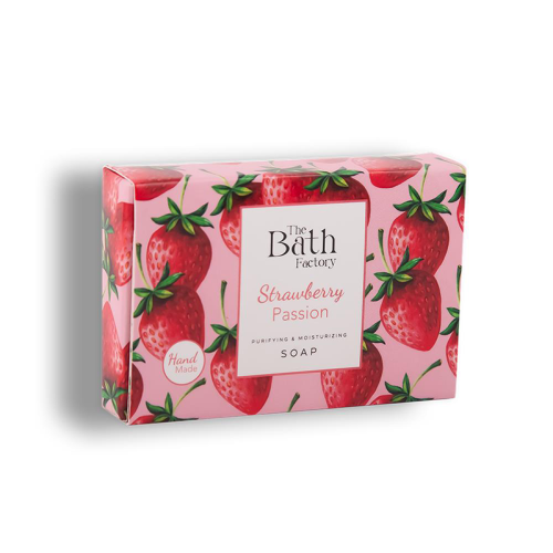 The Bath Factory Nemlendirici El Yüz Vücut Sabunu - Çilek 80 gr