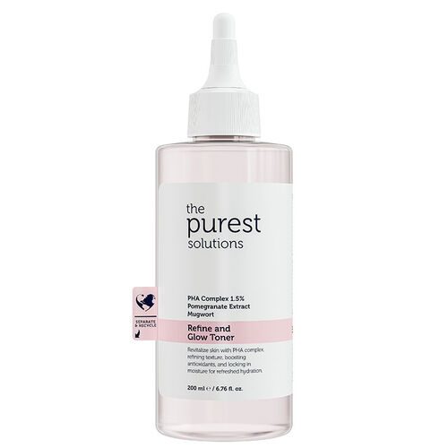 The Purest Solutions Hassas Ciltler İçin Arındırıcı ve Aydınlatıcı PHA Pembe Tonik 200 ml