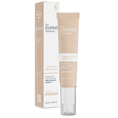 The Purest Solutions Lekeli Ciltler İçin Cilt Tonu Eşitleyici BB Krem SPF50+ 40 ml Orta-Koyu Ton