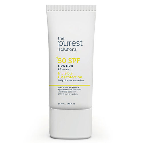 The Purest Solutions Spf50+ Invisible UV Protectin Cream 50 ml