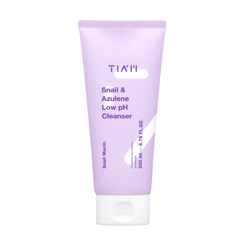 Tiam Snail Azulene Low pH Cleanser 200 ml