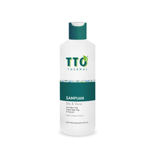 TTO Saç ve Vücut Şampuanı (400 ml + 100 ml) 500 ml