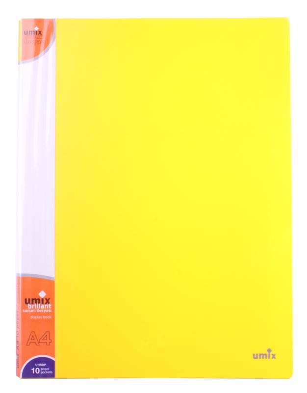 Umix 1150 Brillant Renkli Sunum Dosya 10Lu