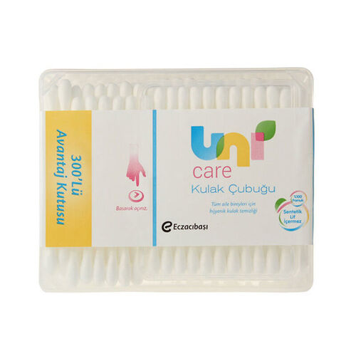 bebekler için pamuklu kulak çubuğu