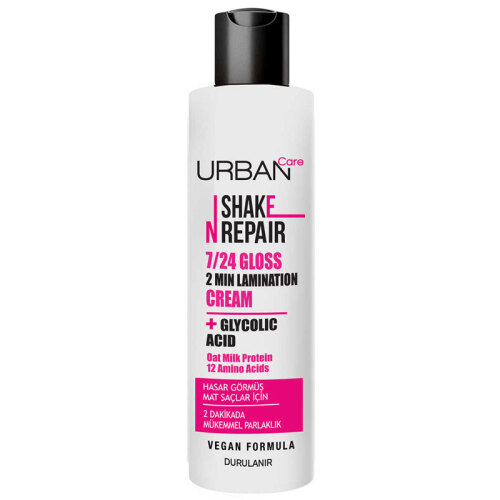 Urban Care Shake N Repair 7-24 Gloss Laminasyon Parlaklık Etkili Durulanan Bakım Kremi 200 ml
