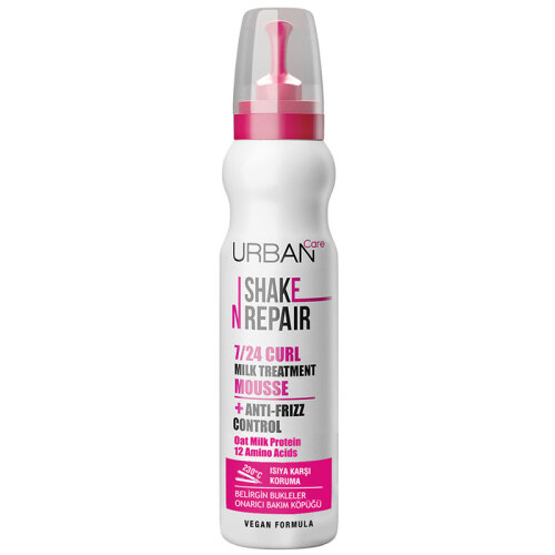 Urban Care Shake N Repair 7-24 Kabaran ve Bukleli Saçlara Özel Saç Bakım Köpüğü 150 ml