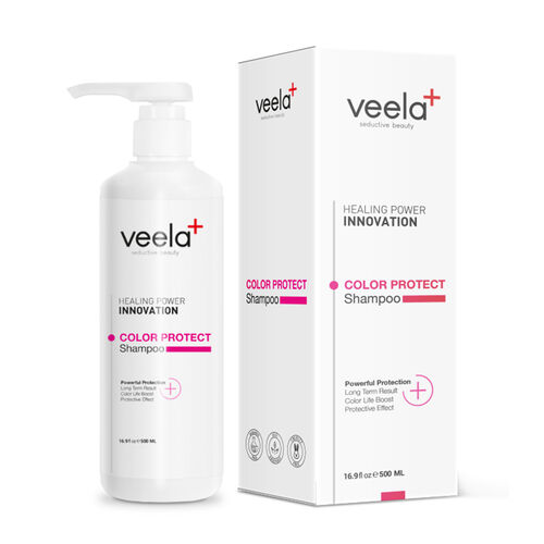 Veela Boyalı Saçlar İçin Besleyici ve Koruyucu Bakım Şampuanı 500 ml