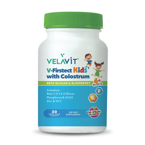 Velavit V-Firstect Kids with Colostrum 30 Tablet