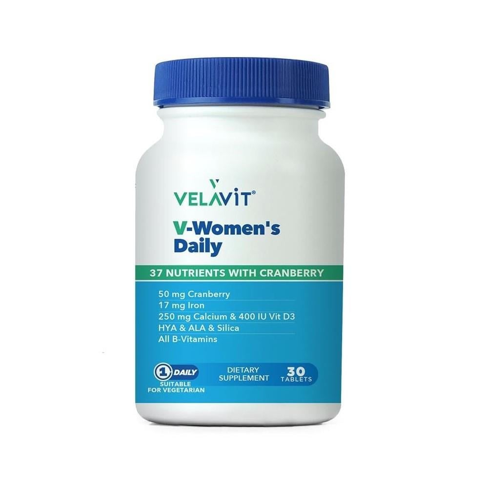 Velavit V-Женские ежедневные таблетки, 30 таблеток
