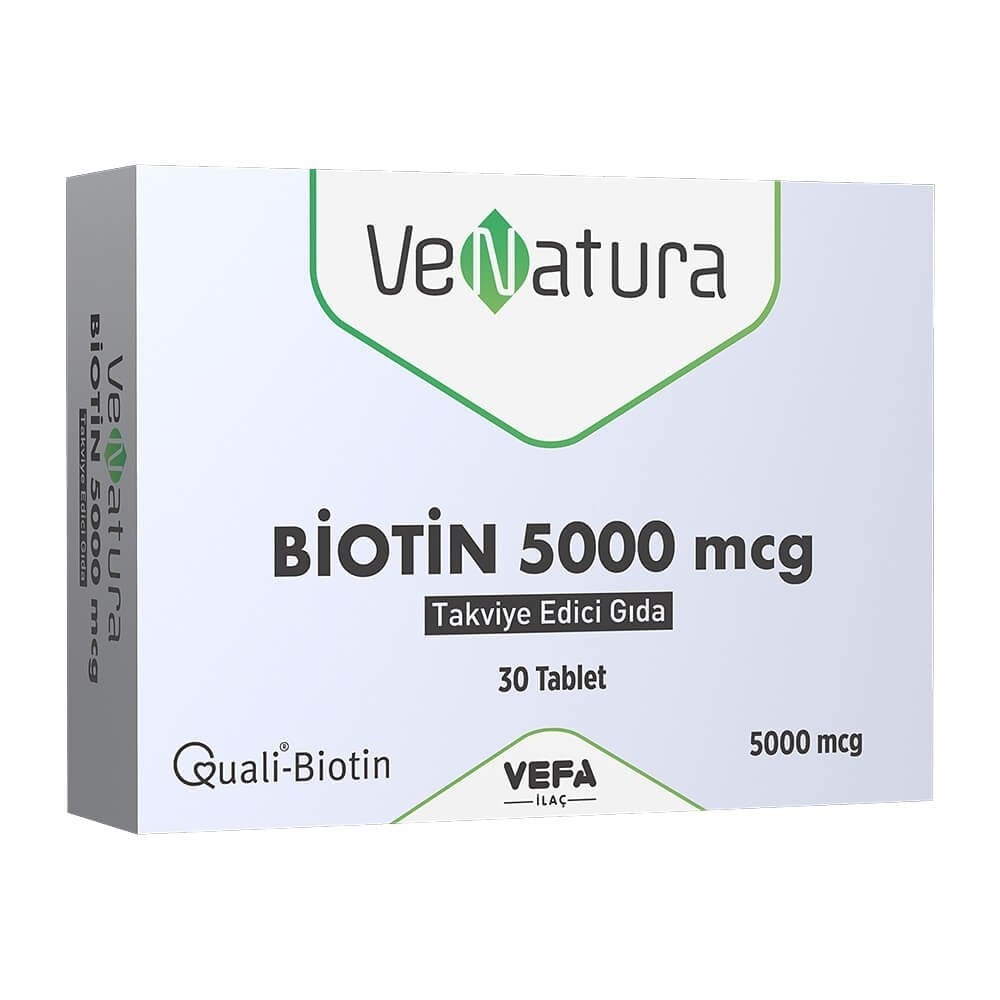 VeNatura Biotin 5000 mcg 30 Tablet
