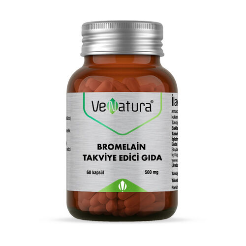 VeNatura Bromelain Takviye Edici Gıda 60 Capsul