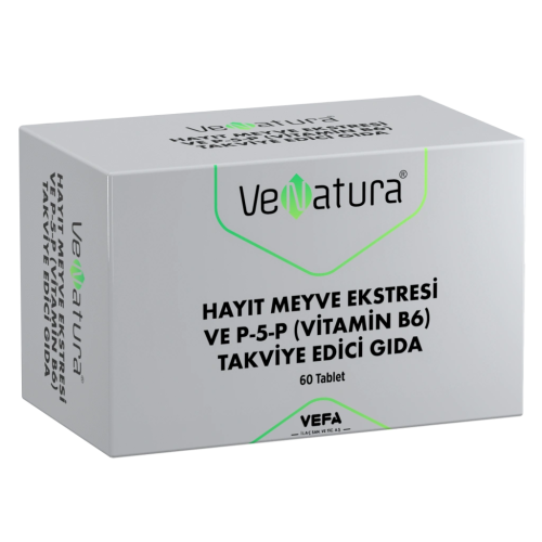 Venatura Hayıt Meyve Ekstresi ve P-5-P (Vitamin B6) Takviye Edici Gıda 60 tablet