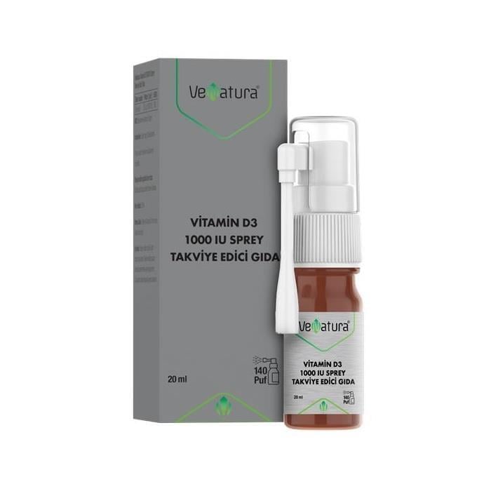 VeNatura Vitamine D3 1000 UI Spray 20 ml