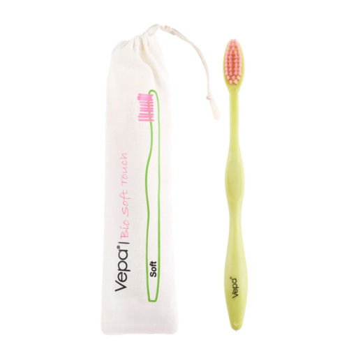 Vepa Bio Soft Touch Ahşap Yetişkin Diş Fırçası Keseli Ambalaj