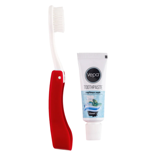 VEPA Diş Macunu 15 ml + Diş Fırçası Seyahat Seti