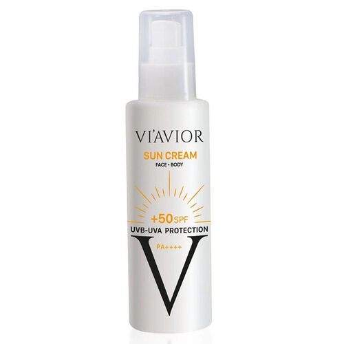 Viavior Sun Cream 50 SPF Güneş Koruyucu Yüz ve Vücut Kremi 150 ml