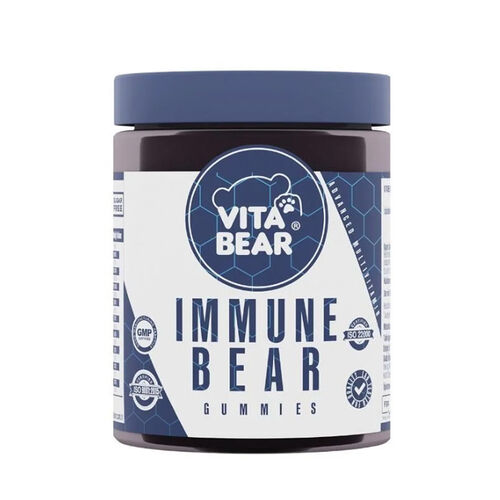 Vita Bear Immune Bear Vitamin Kompleks İçeren Takviye Edici Gıda 60 Çiğnenebilir Jel Form
