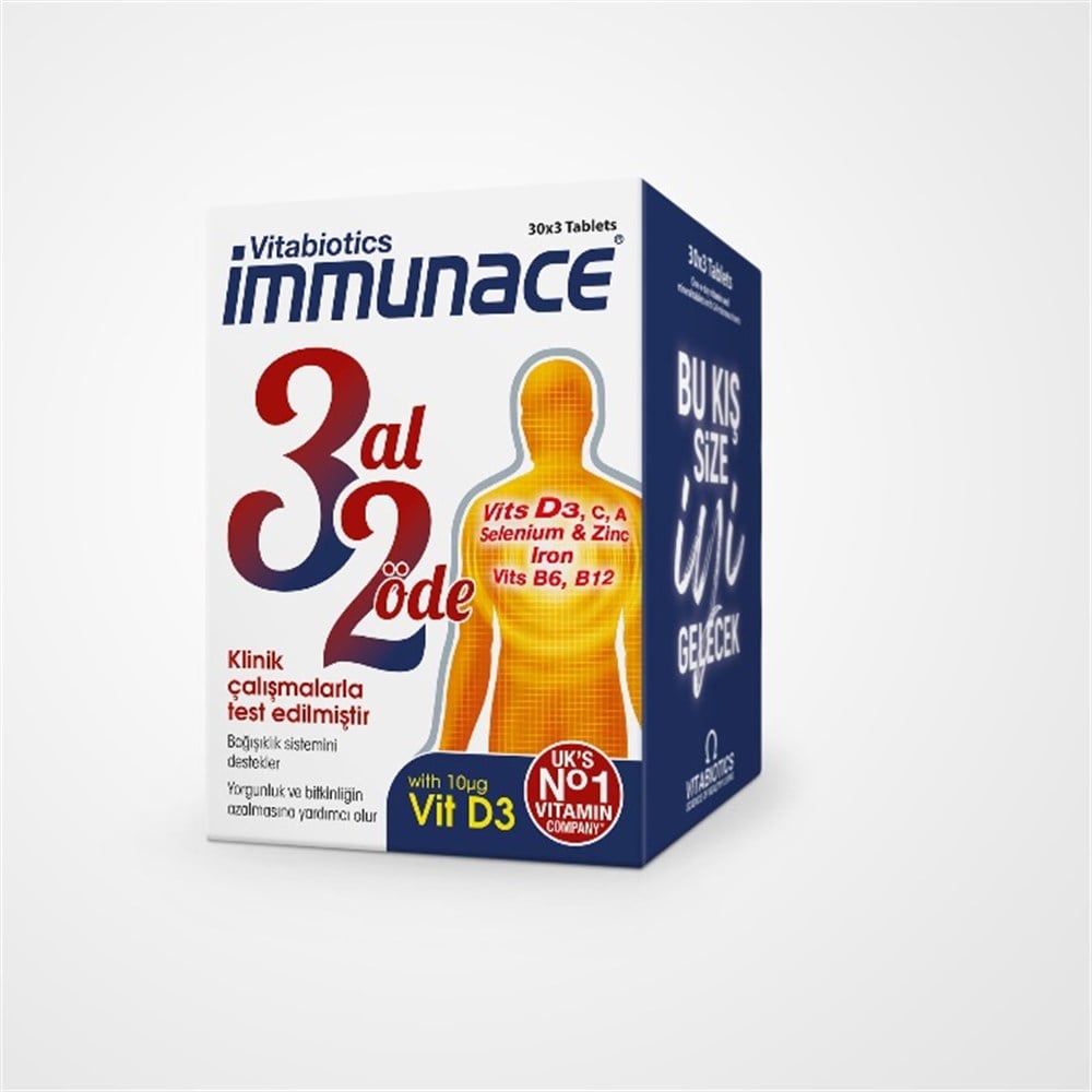 Vitabiotics Immunace: Kaufen Sie 3, zahlen Sie 2
