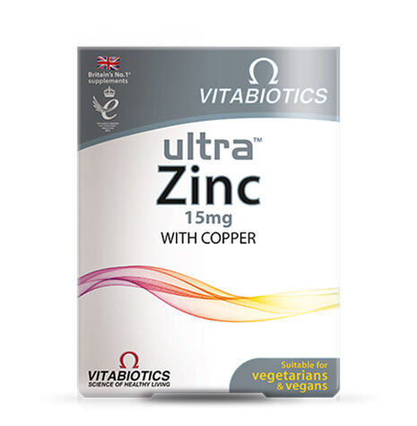 Vitabiotics Ultra Zinc 15 mg 60 Tablet