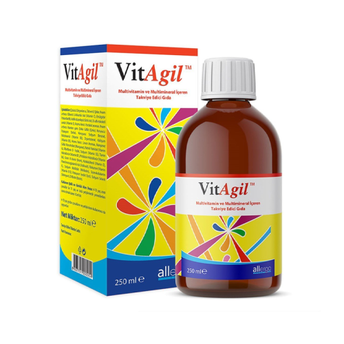VitAgil Multivitamin Multimineral İçeren Takviye Edici Gıda 250 ml