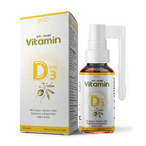 Vitapure Vitamin D3 Spray Takviye Edici Gıda 20 ml