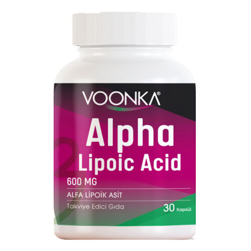 Voonka Alpha Lipoic Acid 600 mg 32 Capsules