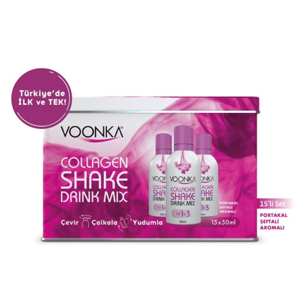 Voonka Collagen Shake Drink Mix 15x50 мл