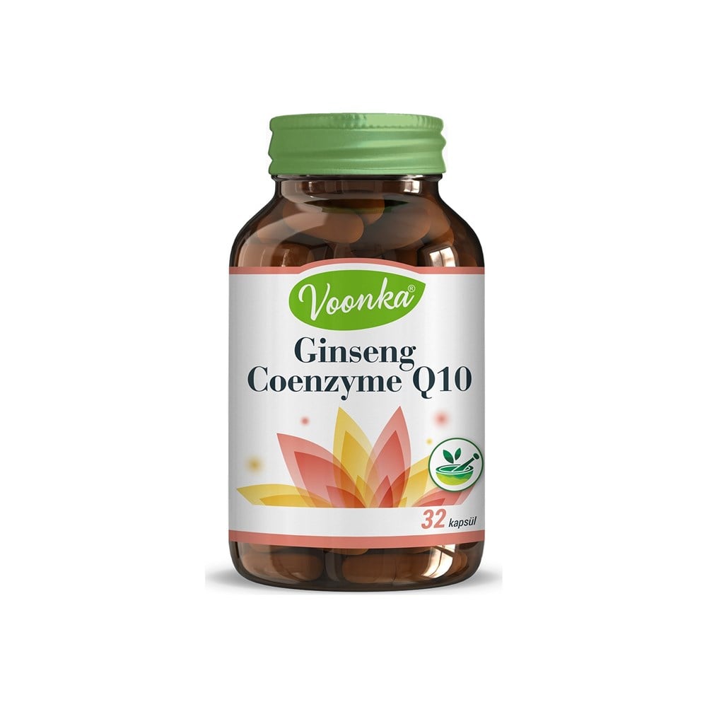 Voonka Ginseng Coenzyme Q10 32 Capsules