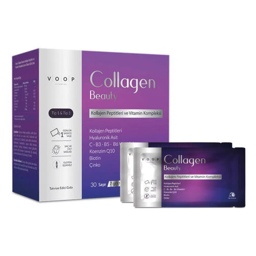 Voop Collagen Beauty Kolajen 30 Sase