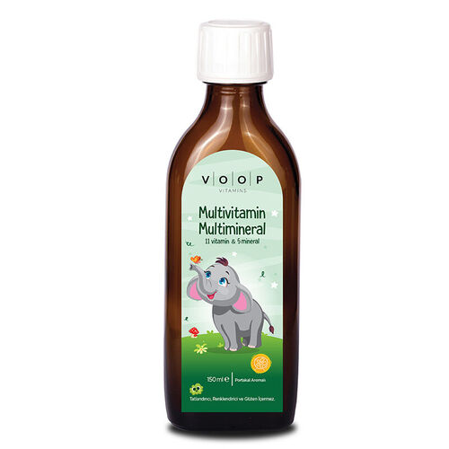 Voop Multivitamin Multimineral İçeren Takviye Edici Gıda 150 ml