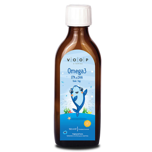 Voop Omega 3 Balık Yağı İçeren Takviye Edici Gıda 150 ml