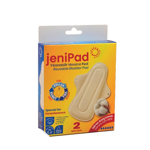 W - Beside Jainped Ultra Emici Yıkanabilir Kadın Mesane Pedi 2 Adet