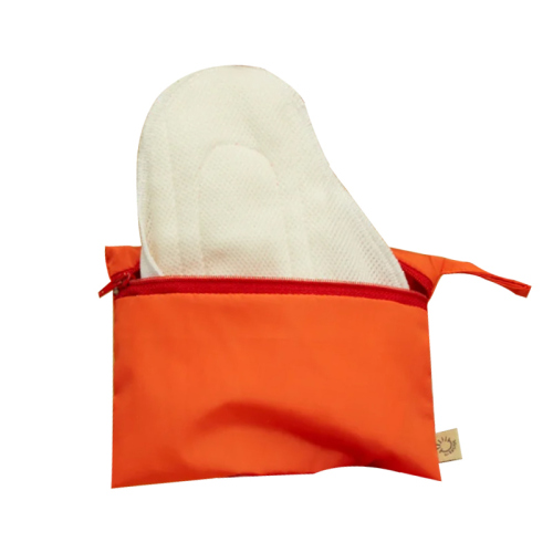 W - Beside Sızdırmaz Ped Çantası - Turuncu