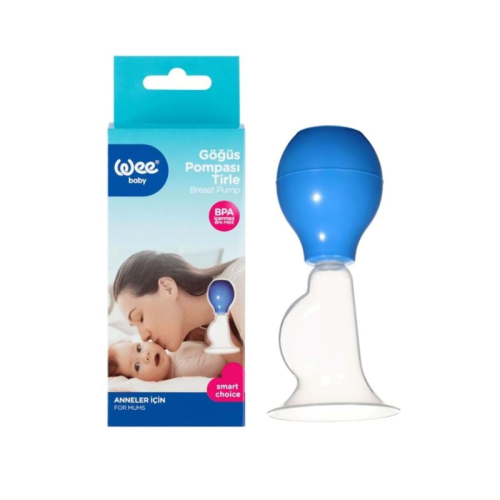 Wee Baby Göğüs Pompası Tirle - Mavi