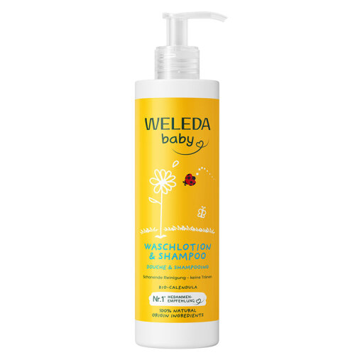 Weleda Calendula Organik Saç ve Vücut Şampuanı 400ml