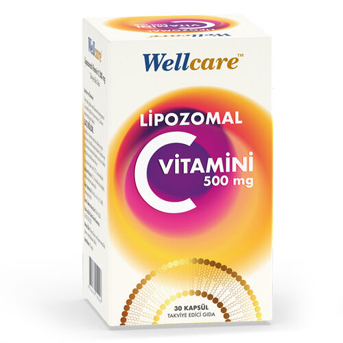 Wellcare Lipozomal C Vitamini 500 mg 30 Kapsül