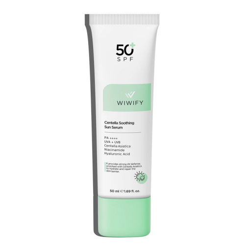 WIWIFY Centella Soothing Spf 50 Sun Serum 50 ml